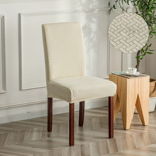 4/6pcs 100% Waterproof Chair Covers for Dining Room Kitchen Chair Covers Parson Dining Chair Slipcover