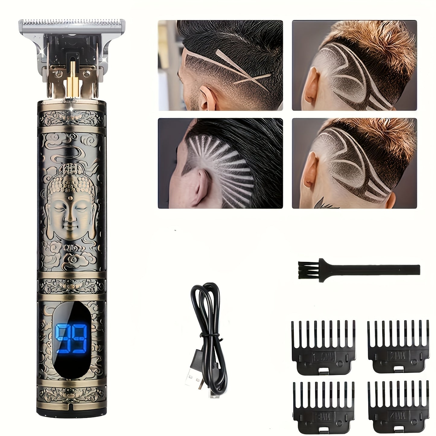 Men'S Grooming Tools, Including Professional Cordless Hair Clippers, Electric Shavers, Beard Trimmers, And Gift Options for Men