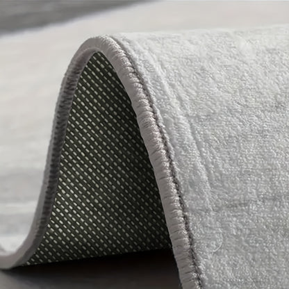 1pc Christmas Decor Area Mat, Abstract Geometric, Non-Slip, Machine Washable, for Living Room, Sofa, Coffee Table, Bedside, Dining Table, Kitchen, Game Room, Indoor, Outdoor, Garden