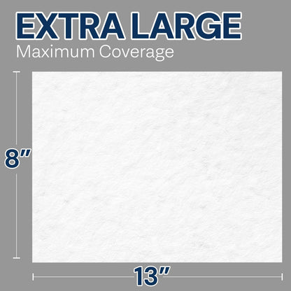 Extra Large Adult Wet Wipes 720ct Unscented 8x13 Inch - 12 Packs of 60 Soft Thick Disposable Bathing Wipes with Aloe & Vitamin E for Seniors Incontinence Personal Care, Alcohol-Free Latex-Free Hypoallergenic