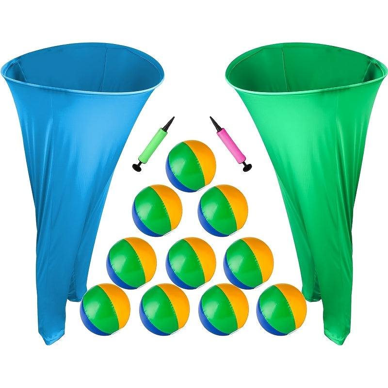 Grandma Pants Yard Games | Fun Inflatable Outdoor Party Games with Elastic Ball, Suitable for Group Participation, Polyester Material