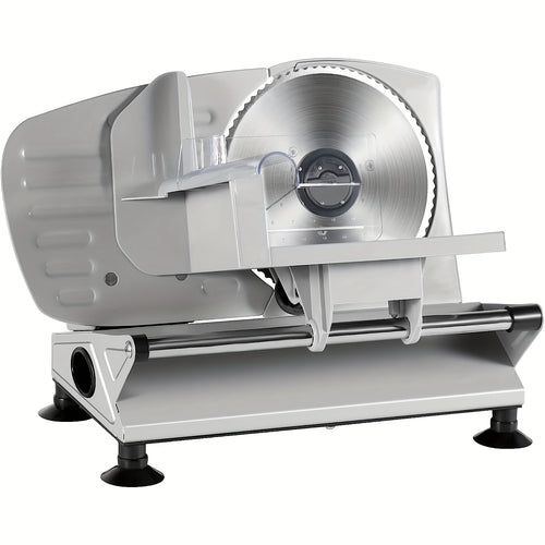 For Home Electric Meat Slicer, 6.7" Stainless Steel Blade, Adjustable 0-15Mm Thickness, 150W Deli Food Slicer for Cold Cuts, Cheese, Bread And Fruit, Easy to Clean