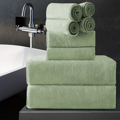 8pcs Extra Large Bath Towels Set 35" X 70", Premium Towel Set for Bathroom Gym Oversized Bath Sheet Ultra-Soft Luxury Thick Lightweight Highly Absorbent Fast Dry Towel for Daily Use, 750GSM