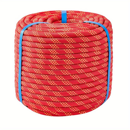 Double Braided Nylon Rope 1/2 Inch Heavy Duty Polyester – 100ft 150ft 200ft Multi-Color for Anchoring Towing Cargo Sailing Dock Lines & Outdoor Use