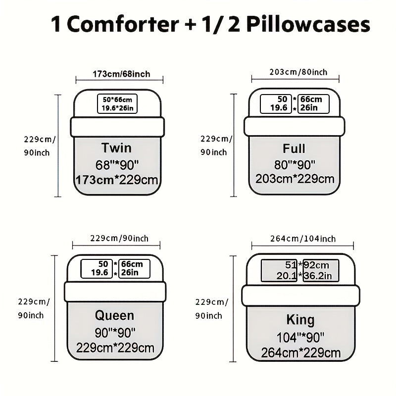 2/3pcs Quilt Set Bedspreads (1 Quilt, 1 Or 2 Pillowcase)-Soft Ventilate Quilt, Lightweight Microfiber Bedspread - Halloween And Christmas Modern Style Coin Pattern Coverlet, Gifts for Back-To-School Season, Suitable for School Dormitories