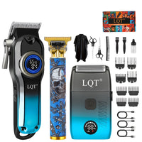 Blue Hair Clipper 3-piece Set