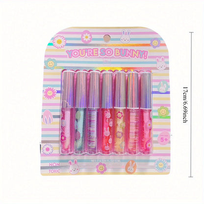 7PCS*0.04oz box unique gift set Lip Balm set - the perfect gift for women with dry lips on Valentine's Day