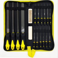17pcs Yellow Tool Set+1 Bag