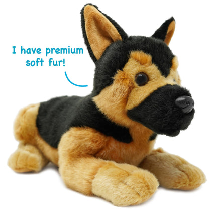 Gretchen The German Shepherd - 15 Inch Stuffed Animal Plush - By Viahart
