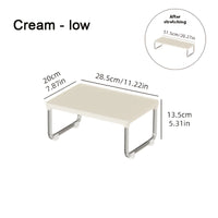 Cream short leg style