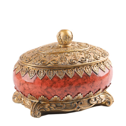 Jewelry Organizer with Lid for Home Decoration, Perfect for Storing Necklaces, Earrings, Bracelets, And Rings - Ideal Holiday Present, Jewelry Boxes