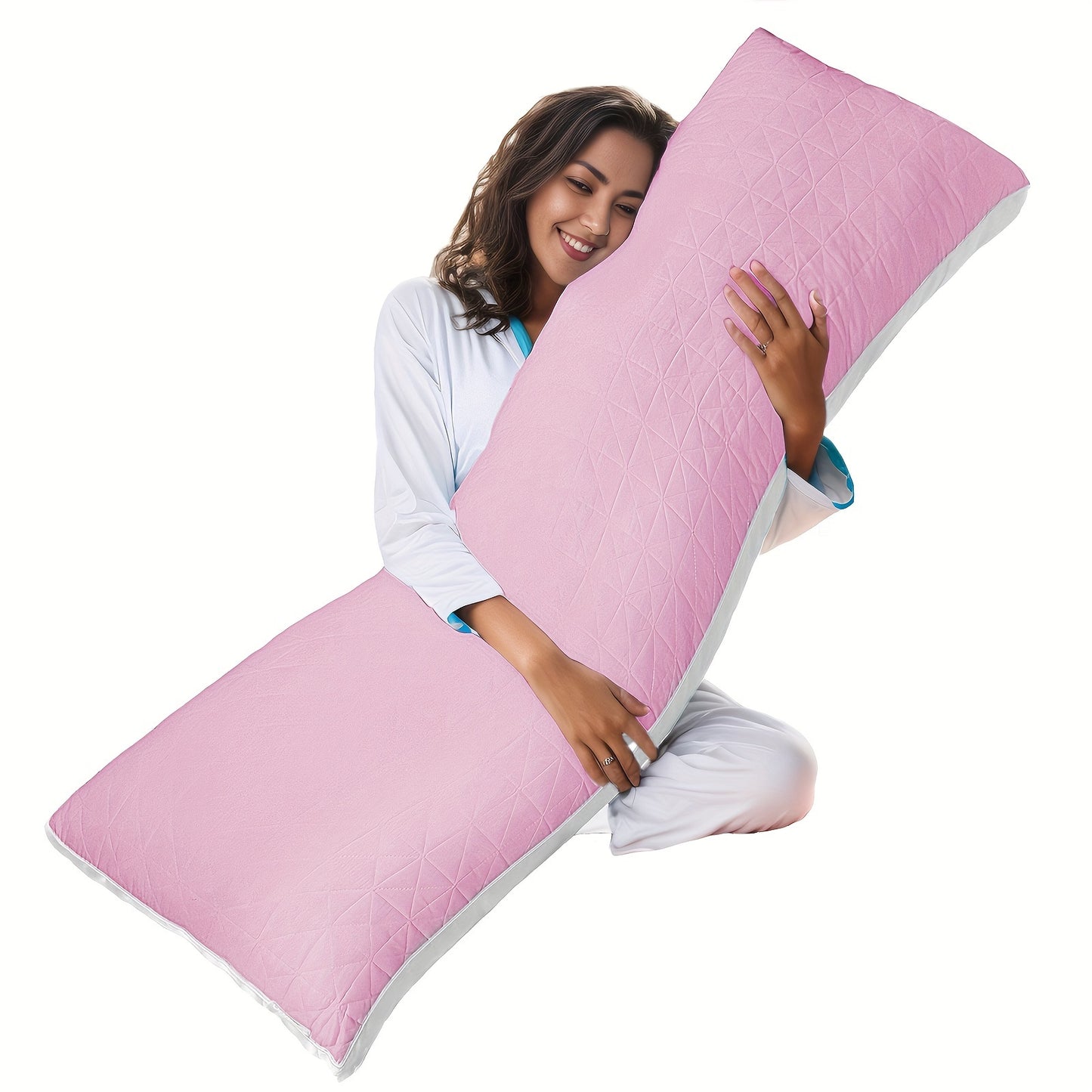 Cooling Body Pillows for Adults Sleeping, Big Large Firm Full Body Pillow for Side Sleeper, 20X54 Inch