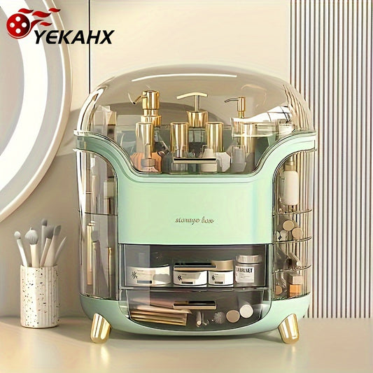 Makeup Organizer Countertop Skincare Organizer Cosmetics Storage Display Case Jewelry Perfume Holder Bathroom Vanity