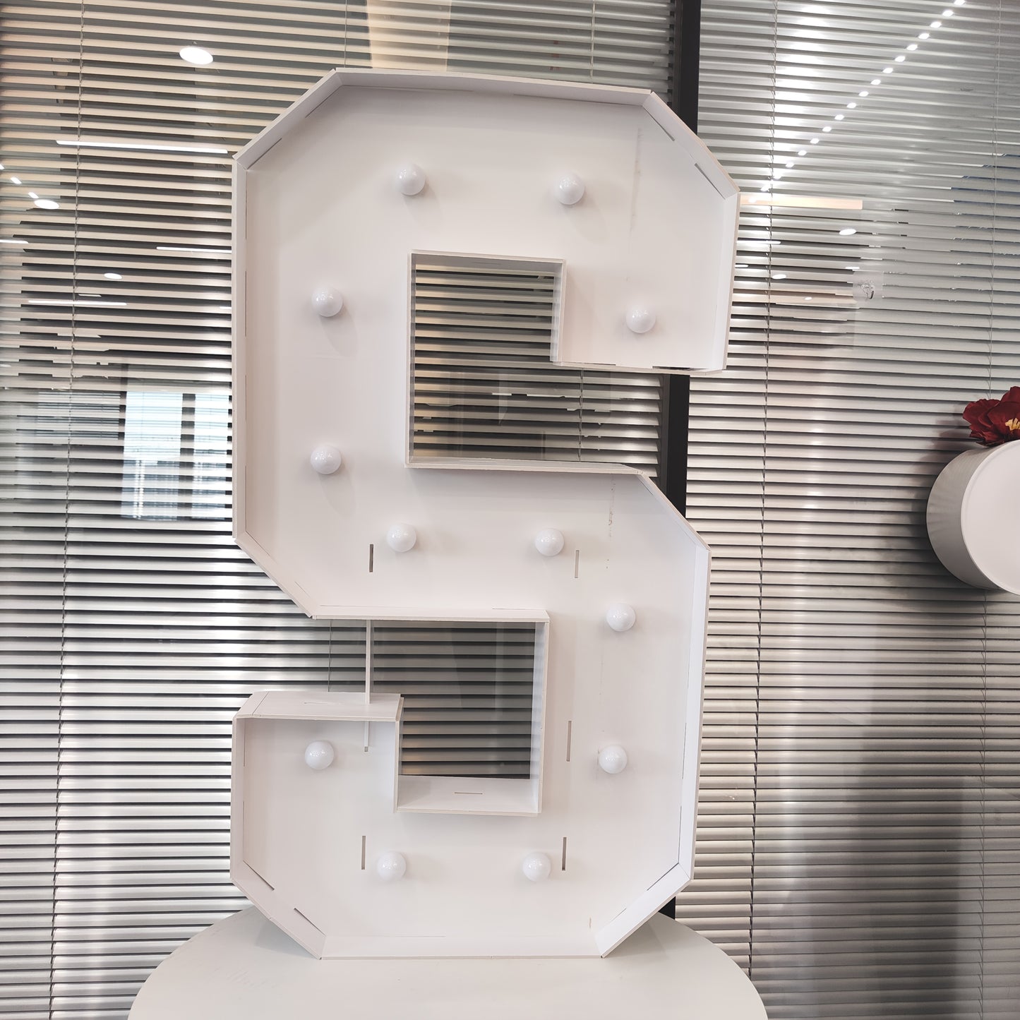 Cool White 120cm/4FT Tall Lighted Holiday Displays, LED Letter Board, BABY, LOVE, HBD With Cool White Lights For Wedding, Proposal, Birthday Party, Anniversary, Graduation Decor