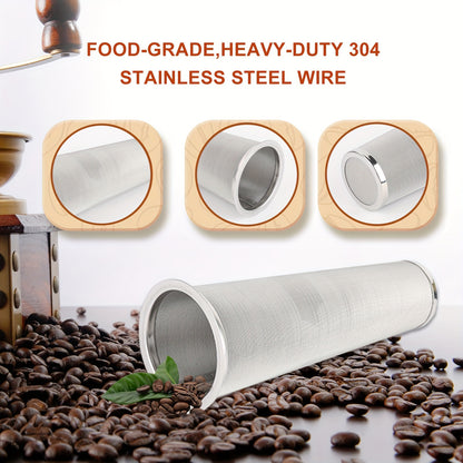 2 Sets Of 64oz Cold Brew Coffee Pots with Filters And Brushes, Household Coffee Pots, Professional Filtering Coffee Pots, 64oz Capacity, Including Stainless Steel Filters, Household Black Mason Cans (2 Sets Of Cans+2 Filters+1 Cleaning Brush)