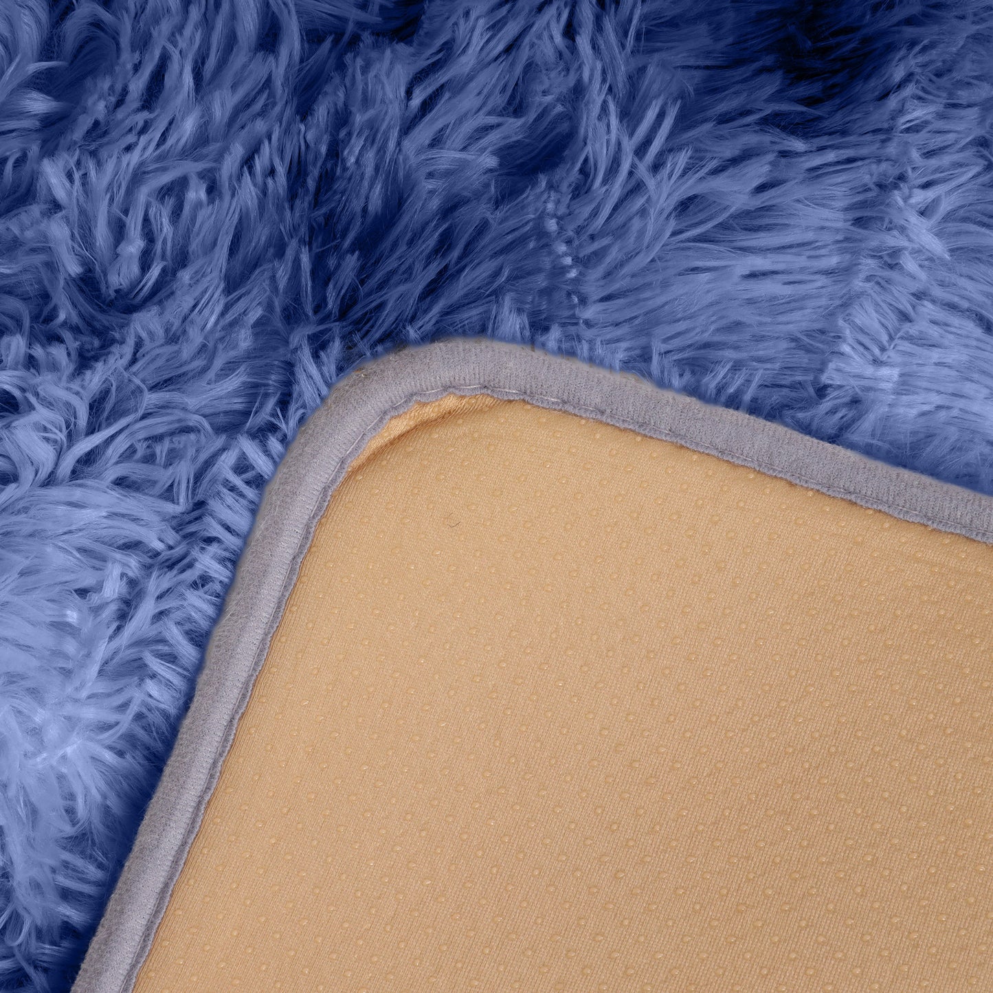 Large Shaggy Rug, 4x6ft Plush Faux Fur Rug, Low Pile Extra Soft Area Rug, Long Hallway Runner, Indoor Floor Mat, Heavy Duty Long Lasting Machine Washable Rug, Non Slip Backing for Living Room Kitchen Modern Home Decor Carpet Mat