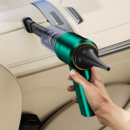 Mini Handheld Vacuum Cordless, Car Vacuum Cleaner Portable Rechargeable 4In 1 Dust Buster & Air Blower & Hand Pump, Hand Vacuum for Keyboard, Inflate/Deflate