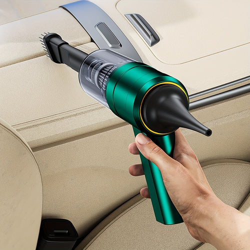 Mini Handheld Vacuum Cordless, Car Vacuum Cleaner Portable Rechargeable 4In 1 Dust Buster & Air Blower & Hand Pump, Hand Vacuum for Keyboard, Inflate/Deflate