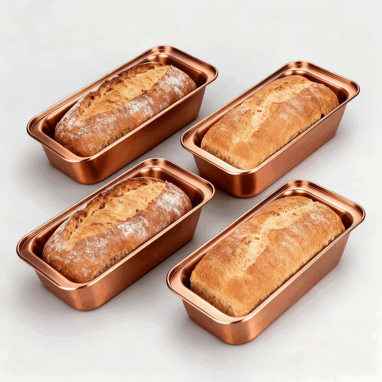 8pcs Bakeware Pan Set, Nonstick Cookie Sheet, 2 Round Cake Pans, Square Pan, Bread Pan, Baking Pan, Pizza Pan, Cookie Sheet, 12 Cup Muffin Pan For Oven, Kitchen Cookware Sets Baking Supplies, Black