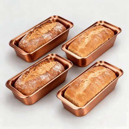 8pcs Bakeware Pan Set, Nonstick Cookie Sheet, 2 Round Cake Pans, Square Pan, Bread Pan, Baking Pan, Pizza Pan, Cookie Sheet, 12 Cup Muffin Pan For Oven, Kitchen Cookware Sets Baking Supplies, Black