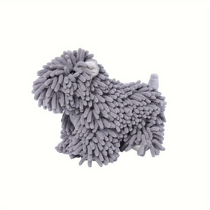Fantastic Drying Towel - Super Absorbent Microfiber with Adorable Puppy for Kitchen Or Bathroom, Charming Cartoon Dog Decor