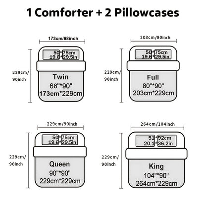 Tog 3 3pcs Kid Super Soft Breathable Leisure Game Handle Thickening Quilt Set (1 Comforter +2 Pillowcases Without Pillow Core), Contains Padding 180Gsm Quilting Soft Ventilate Digital Printing Bedroom Dormitory At Home