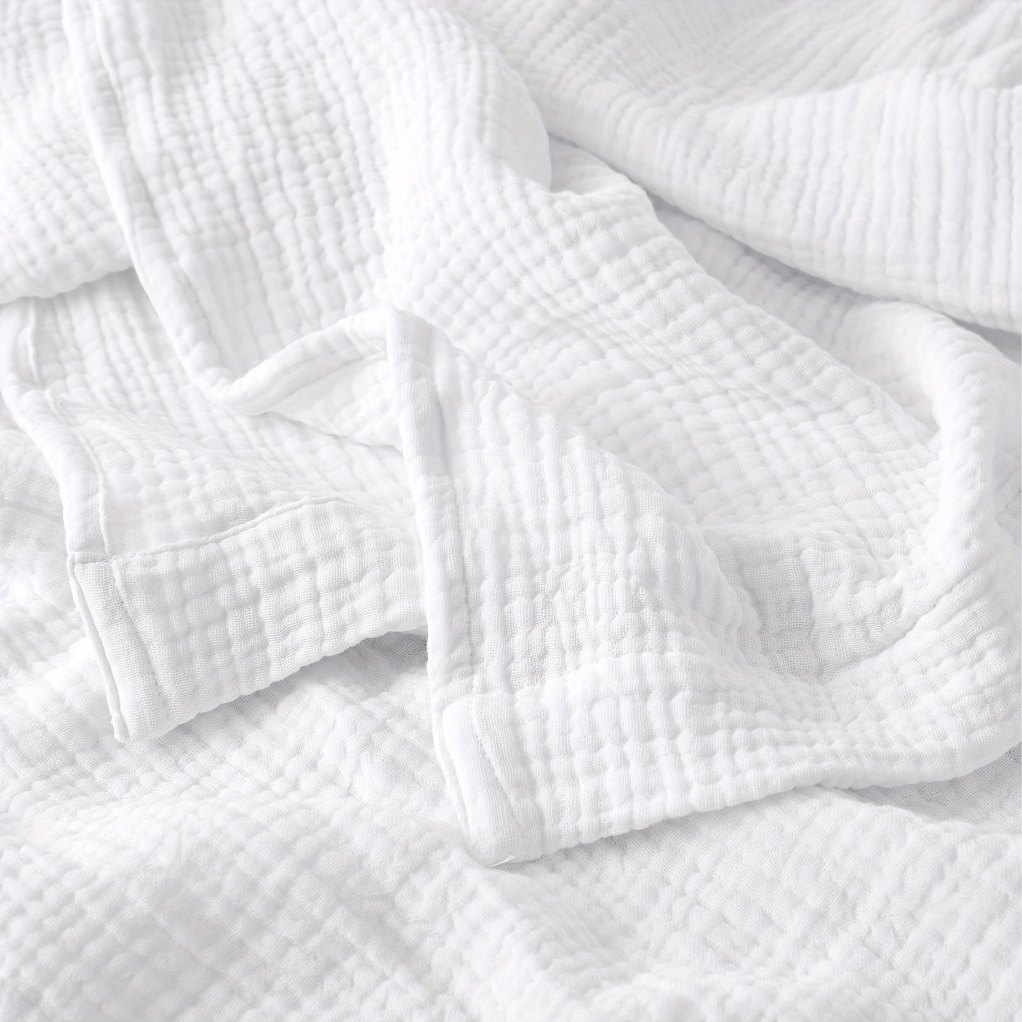 100% Cotton Muslin Blanket 6 Layers | Breathable & Lightweight, Soft Gauze, All-Season, Multipurpose, Perfect for Couch and Bed, Ideal Valentine'S Day and Holiday Gift, Machine Washable, Mixed Colors