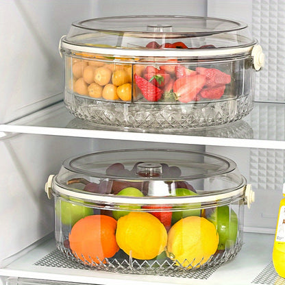 Portable Large-Capacity Container for Preserving Fruits, Sealed Beverage Ice Bucket for Outdoor Use, Suitable for Fruit, Beer, Champagne, And Ice Cubes