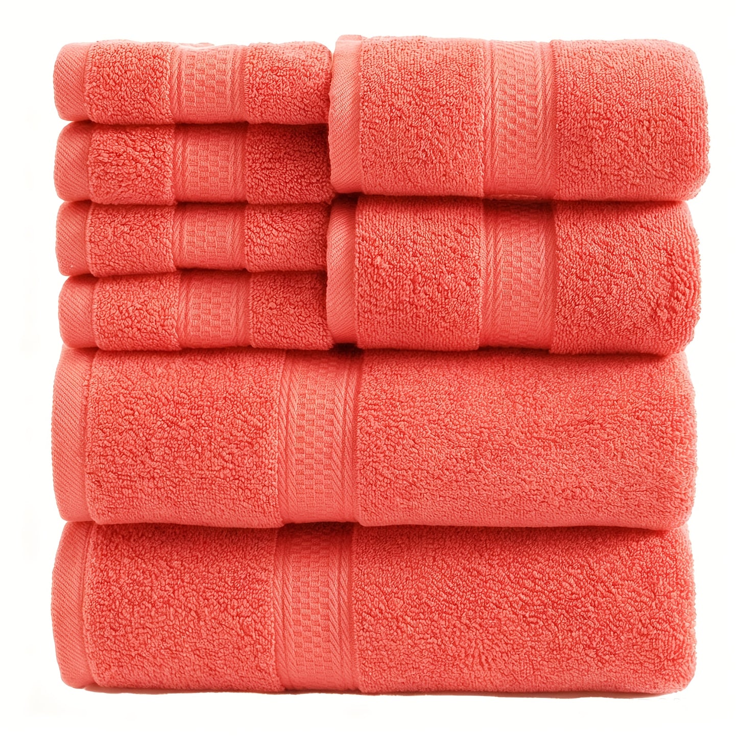 UToPantica 16pcs/8pcs Luxurious Soft Towel Set | 2/4 Bath Towels, 2/4 Hand Towels, 4/8 Washcloths Luxurious, Soft, Skin Friendly, Good Water Absorption, Quick Drying, Thickened Bathing Towel, Suitable For Home, Hotel, Travel, Fitness, Beauty SPA