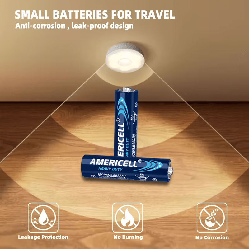 AA AAA Batteries Combo Pack 1.5V Carbon Disposable Non-Rechargeable Alkaline Batteries for Remote Control Keyboard Clock Toy Flashlight Alarm 36 or 72 Pieces