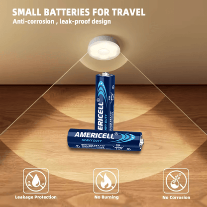 AA AAA Batteries Combo Pack 1.5V Carbon Disposable Non-Rechargeable Alkaline Batteries for Remote Control Keyboard Clock Toy Flashlight Alarm 36 or 72 Pieces