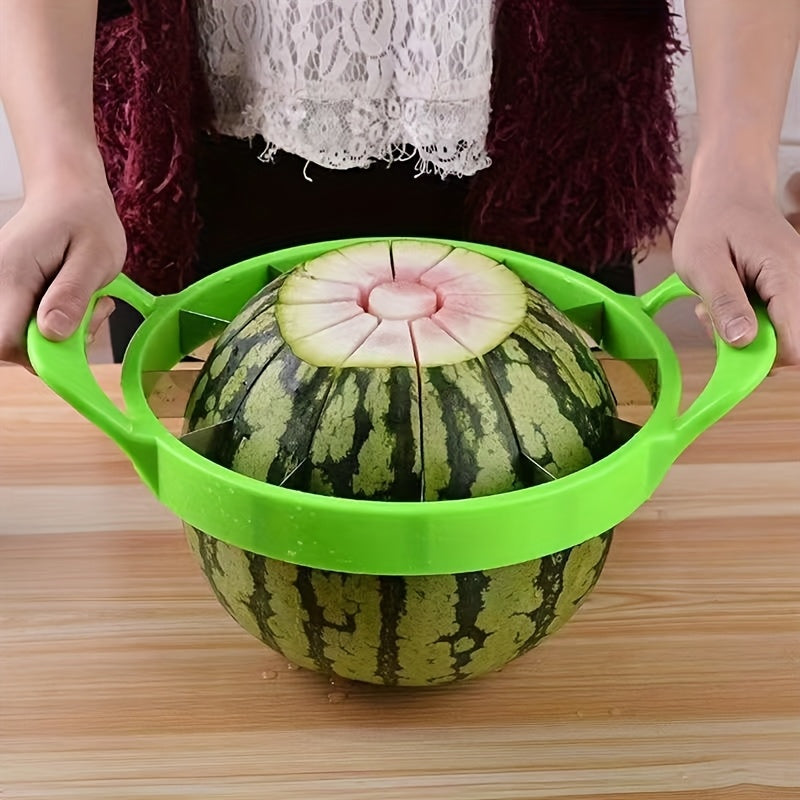 1pc of Stainless Steel Watermelon Cutter - a Creative Reusable Fruit Separator, a Must-Have Kitchen for Easy Slicing