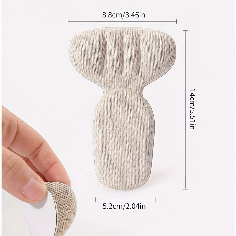 Heel Pads Non-Slip 12pcs (6 Pairs) – Thickened Durable Heel Grips for Loose Shoes, Blister Prevention, Shoe Filler for Men & Women