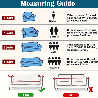 1pc Elastic Printed Sofa Slippers Skirt Sofa Cover Sofa Cover Four Seasons Universal Furniture Protective Cover Bedroom Office Living Room Home Decoration