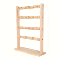 4-layer 24-hook jewelry rack