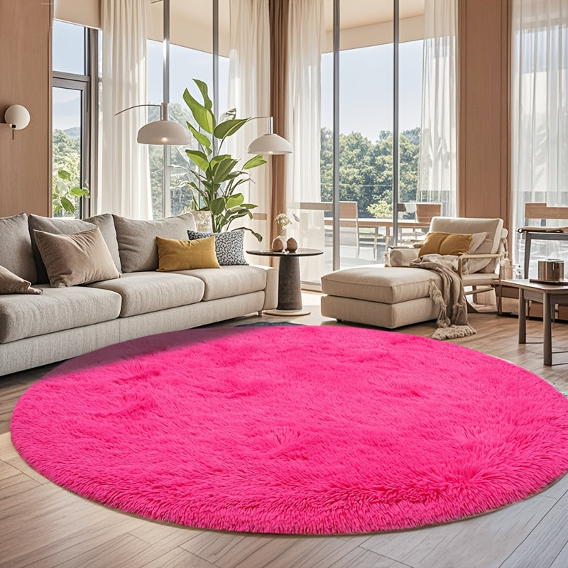 Fluffy Area Rug Large Soft Shag Carpet for Living Room Bedroom – Non-Slip Ultra Thick Plush Floor Mat, Multiple Sizes & Colors, Home Decor
