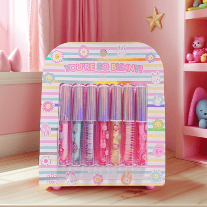 7PCS*0.04oz box unique gift set Lip Balm set - the perfect gift for women with dry lips on Valentine's Day