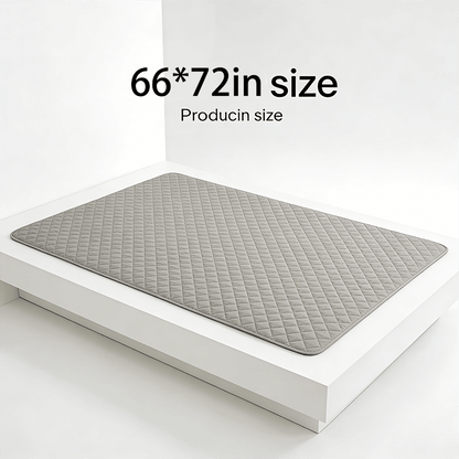 Extra-Large Washable Leak-Proof Mattress Protector, Designed for Seniors, Extra-Large Size, Suitable for Urinary Incontinence And Bedwetting - Soft Polyester Material, Mesh Design, Breathable And Moisture-Proof, Fits All Mattress Sizes