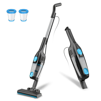 Cordless Stick Vacuum 30KPa 600W Motor 68oz Bagless Upright Lightweight Vacuum Cleaner for House Car Hard Floor Carpet Pet Hair Multi-Color