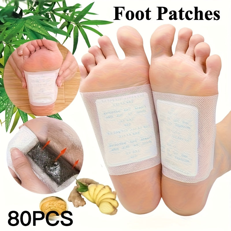 80pcs Foot Patches For Foot Care & Sole Comfort Great Christmas Gift For Family & Friends