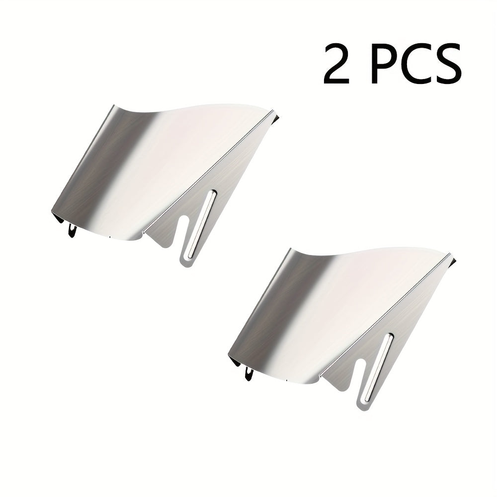Stainless Steel Pouring Chute For Stand Mixer, Available In 1-Pack Or 2-Pack, Dishwasher Safe, Compatible With Tilt-Head And Bowl-Lift Models, Essential Baking Accessory, Sturdy And Durable