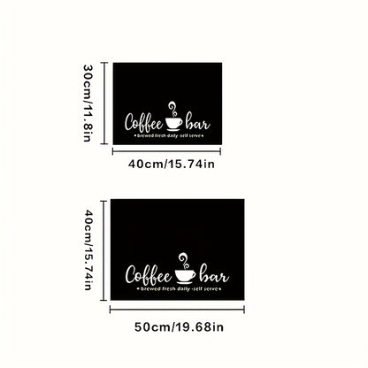 Multi-functional Mat, Coffee Machine Mat, Dish Drying Mat, Bohemian-themed Coffee Bar Mat, Suitable for Coffee Station Accessories and Storage Boxes, Absorbent for Dishwashers, Suitable for Kitchen Counters, Coffee Machine Mat Gift