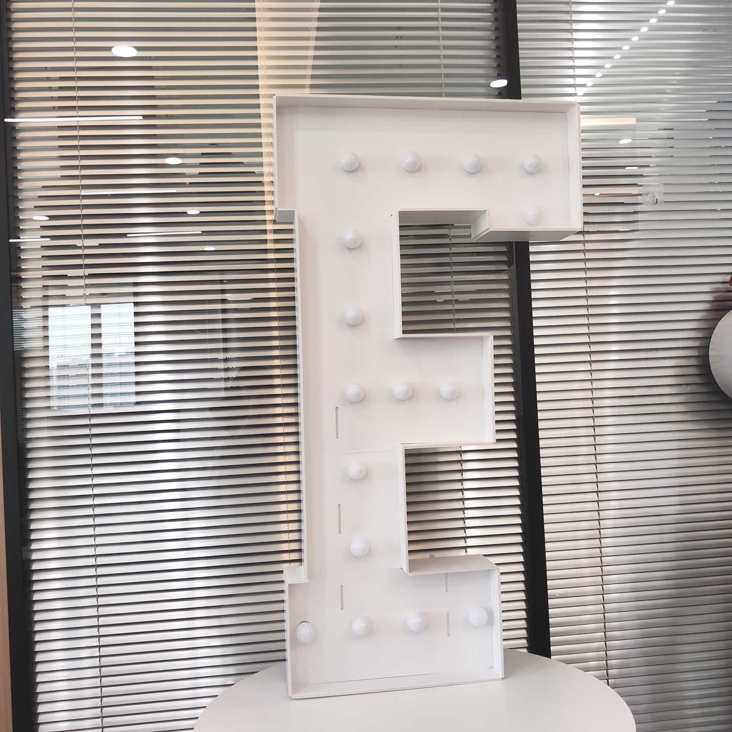 Cool White 120cm/4FT Tall Lighted Holiday Displays, LED Letter Board, BABY, LOVE, HBD With Cool White Lights For Wedding, Proposal, Birthday Party, Anniversary, Graduation Decor