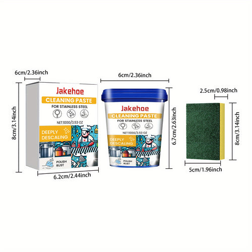 Strong Cleaning Paste for - a Solution for Removing Black Stains from The Bottoms of Pots And Pans