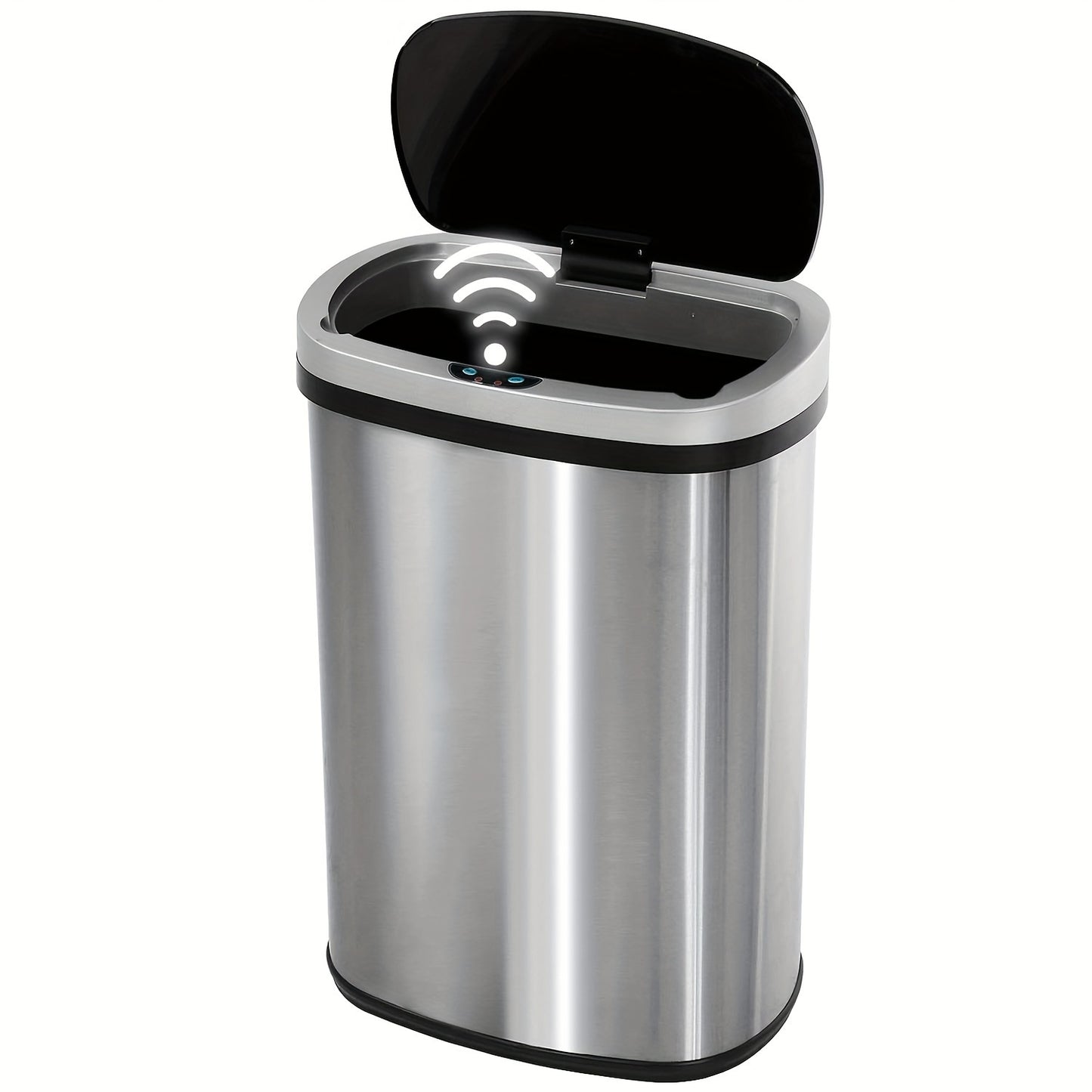 13 Gallon Trash Can Kitchen Waste Bin 50L, Automatic Garbage Can Touchless Motion Sensor, for Office Bedroom Living Room Trash Can