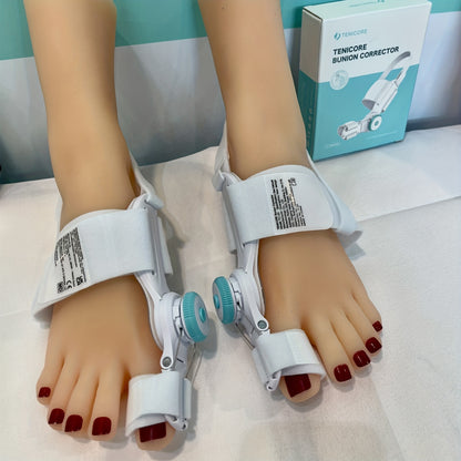 Adjustable Corrector For Big Toe Night Splint With Knob & Heel Strap, For Left/Right Foot, Men & Women 1pc