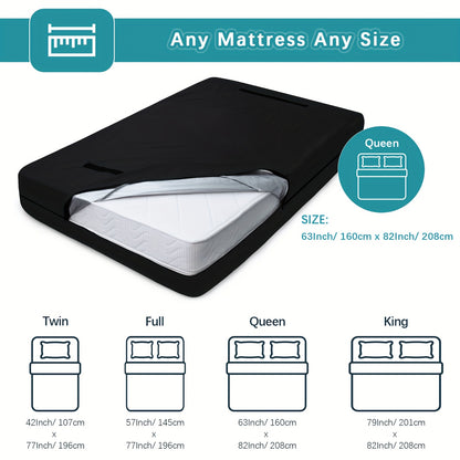Mattress Bags For Moving, Heavy Duty Mattress Moving Bag For Transporting Mattresses, Reusable Mattress Protector Cover For Storage With Handles And Zipper, Ideal Moving Supplies