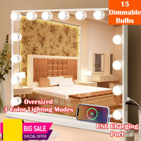 15 Bulbs-white