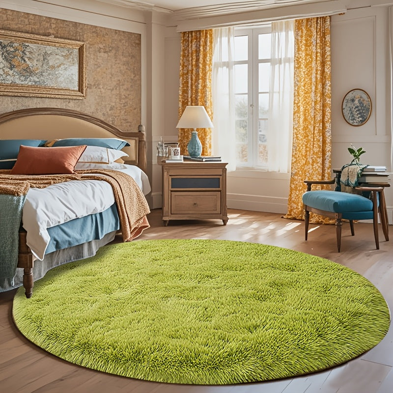 Fluffy Area Rug Large Soft Shag Carpet for Living Room Bedroom – Non-Slip Ultra Thick Plush Floor Mat, Multiple Sizes & Colors, Home Decor