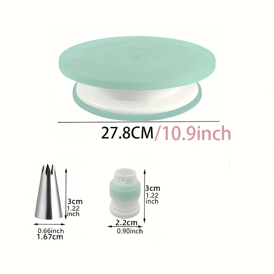 208pcs Stainless Steel Piping Nozzles, Cake Turntable, Piping Bags, Muffin Cups, Chocolate Molds, Piping Tool Set, Cake Decorating, Nozzles, Pastry, Cupcakes, Baking Pan Decorations, Baking Tools, Piping Tools, Cake Tools, Cream, Cookies